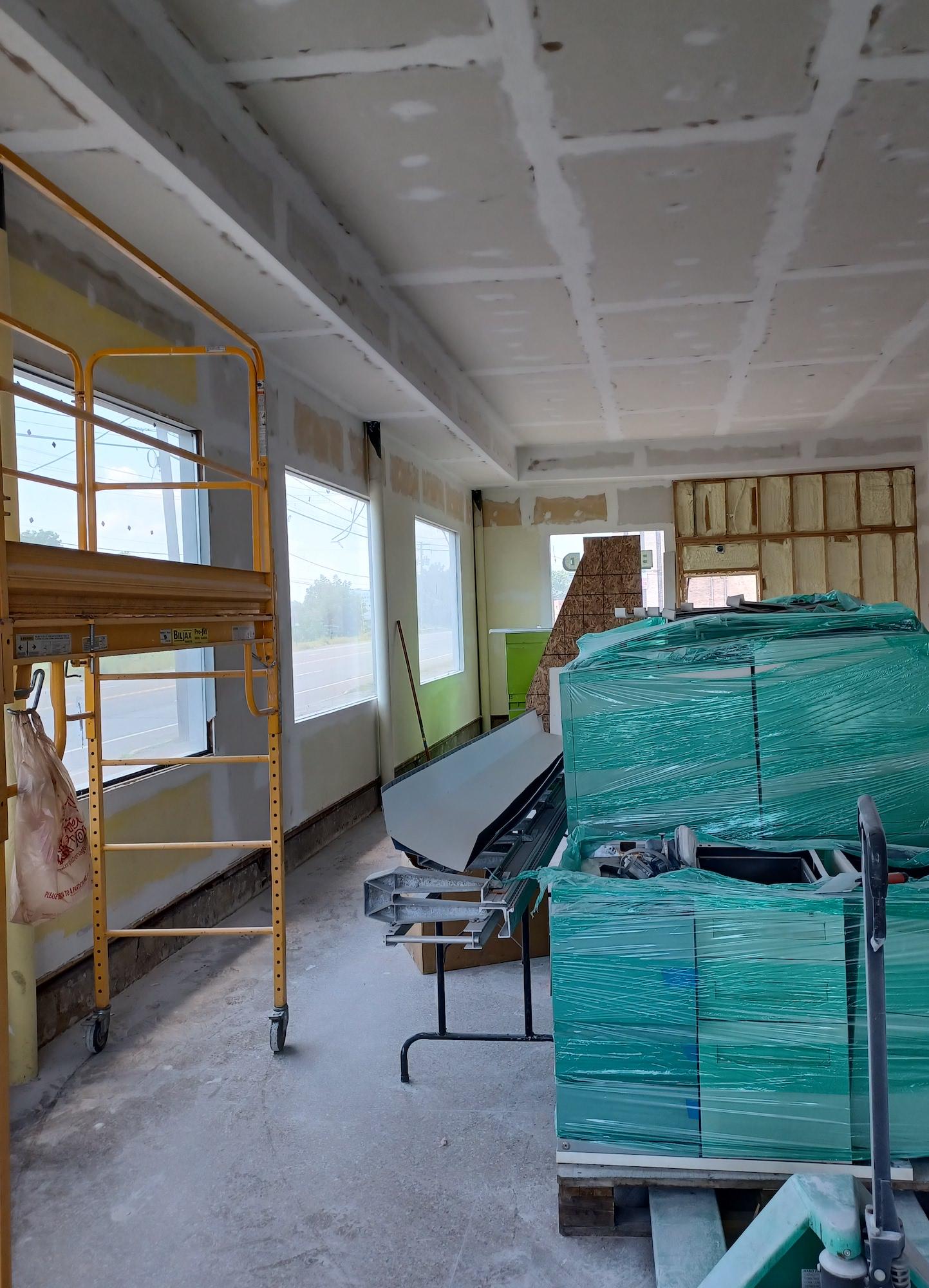 MJ Nester Renovations supplies and tools.